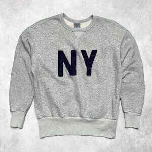 Ebbets Field Flannels Men's NY Grey Sweatshirt